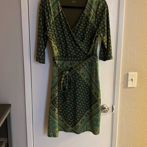 Prana comfy wrap dress